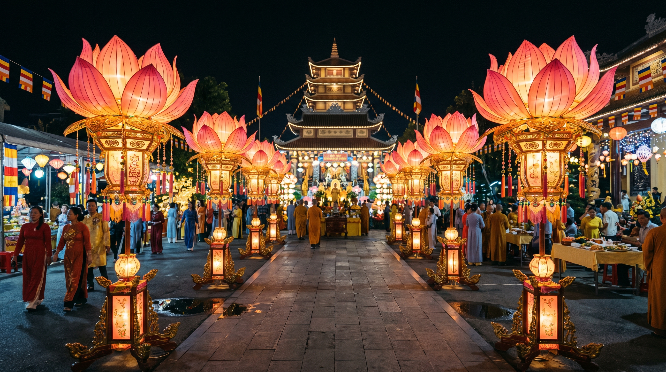 Lễ Thắp Sáng 7 Đóa Sen